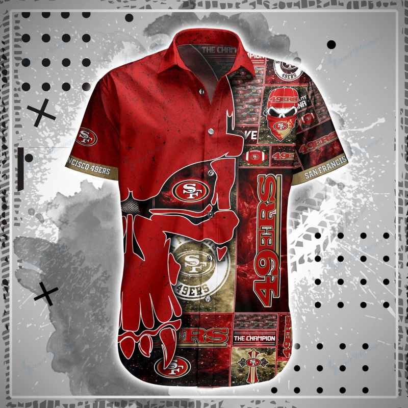 San Francisco 49ers Shirt and Shorts