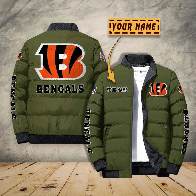 Cincinnati Bengals Puffer Jacket 7