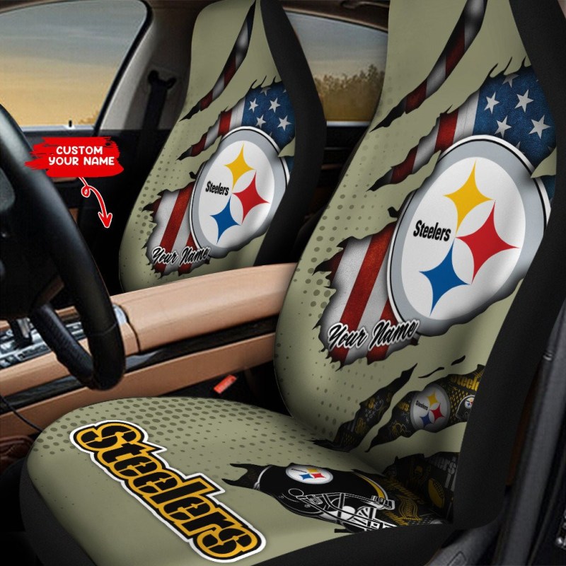 Pittsburgh Steelers Car Seat Covers