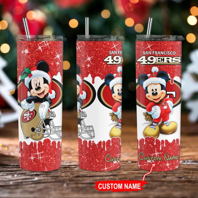 Stainless Steel 49ers Tumbler