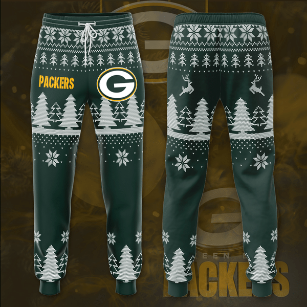 Green Bay Packers 3D Printed Pocket Sweatpant