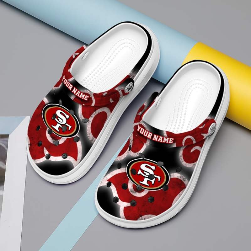 San Francisco 49ers Personalized Limited Clog