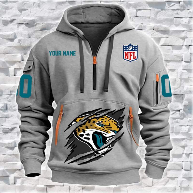 Jacksonville Jaguars Personalized Hoodie 4