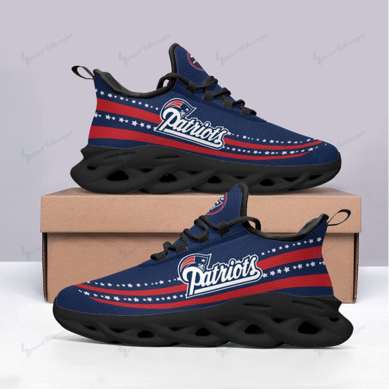 New England Patriots Yezy Running Sneakers