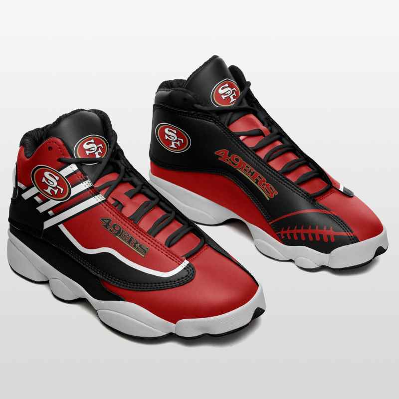 San Francisco 49ers AJD13 Sneakers Side View