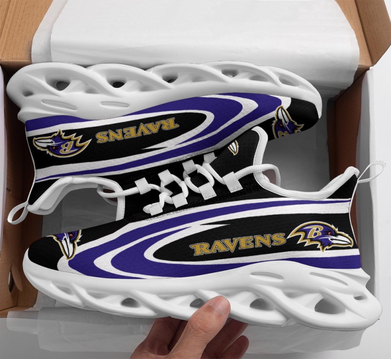 Baltimore Ravens Yezy Running Sneakers