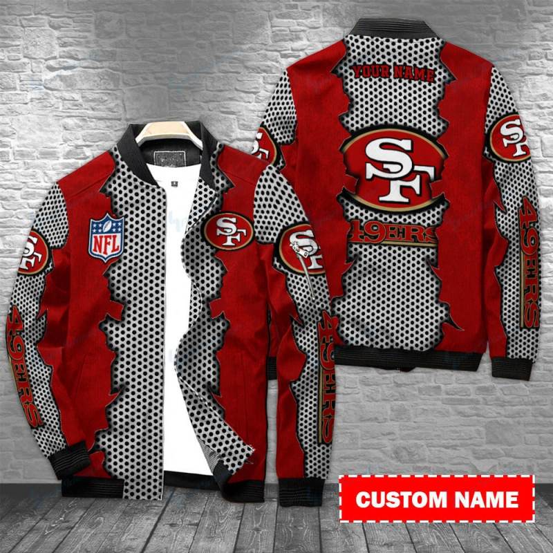 San Francisco 49ers Personalized Bomber Jacket
