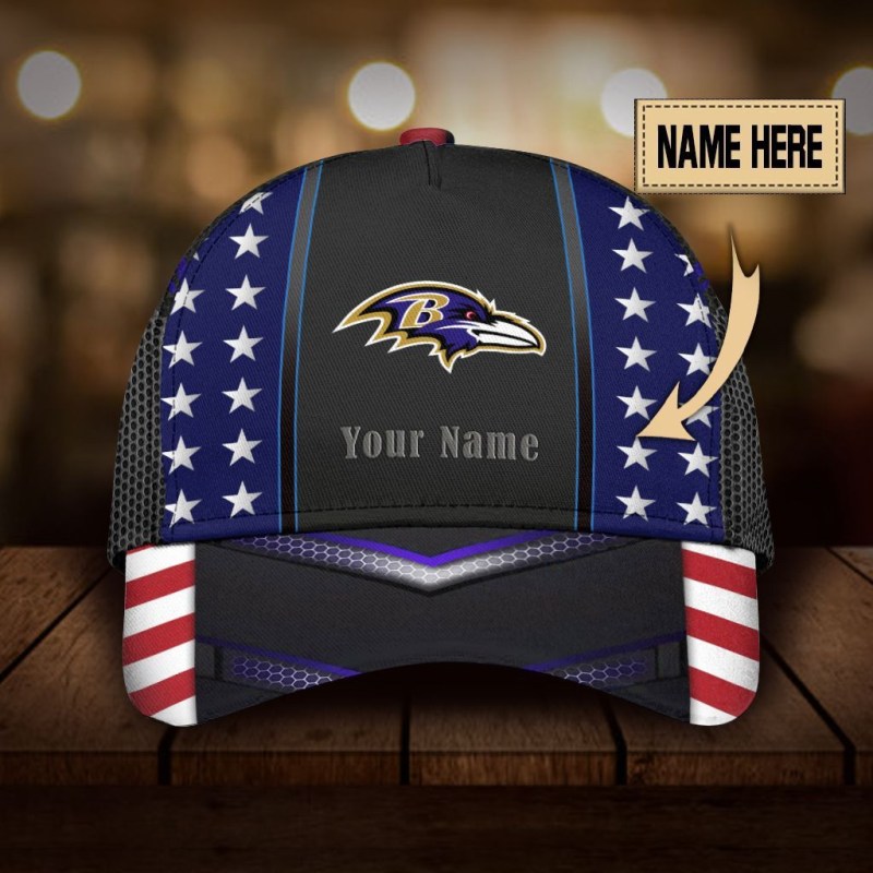 Baltimore Ravens Personalized Limited Classic Cap