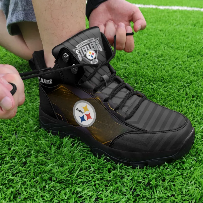 Pittsburgh Steelers Personalized Hiking Shoes