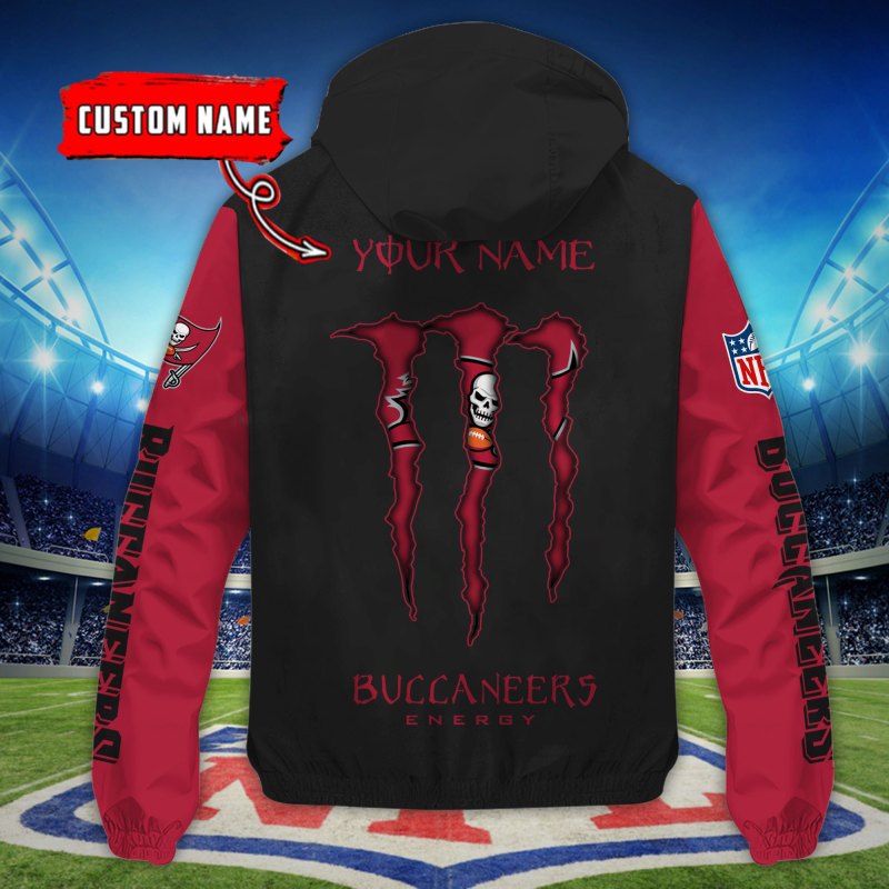 Tampa Bay Buccaneers Outdoor Jacket Side View