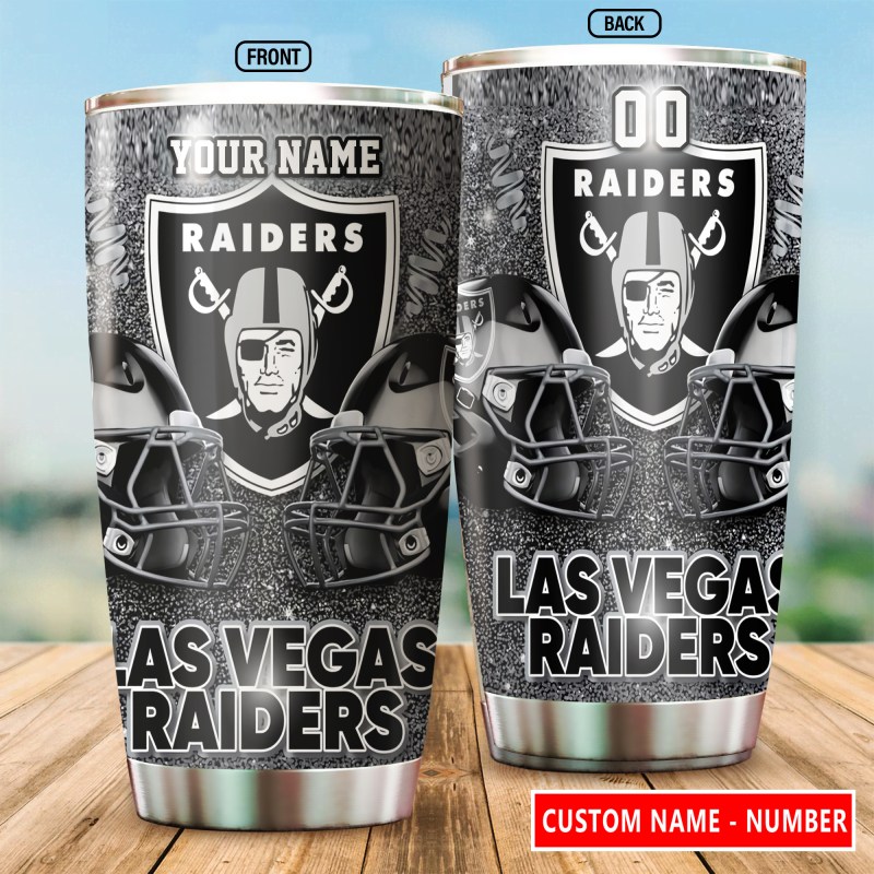 Las Vegas Raiders Personalized Tumbler