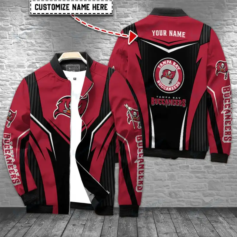 Tampa Bay Buccaneers Personalized Bomber Jacket