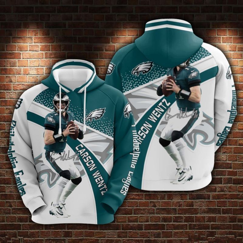 Carson Wentz Philadelphia Eagles Limited Hoodie