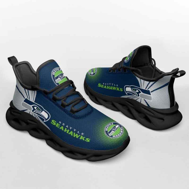 Seattle Seahawks Yezy Running Shoes 3