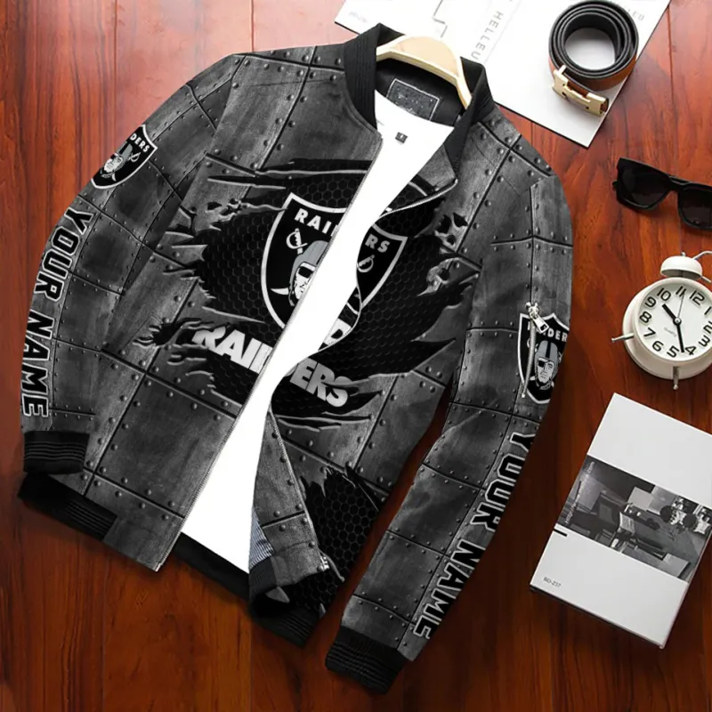 Las Vegas Raiders Bomber Jacket - Stylish Design
