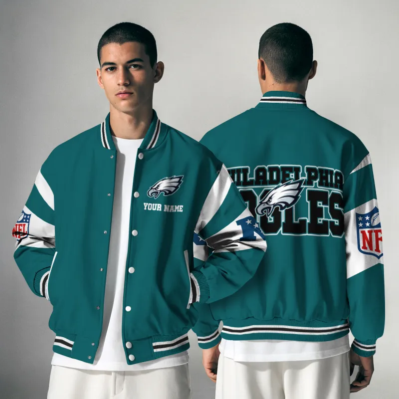 Philadelphia Eagles Varsity Jacket - Image 1