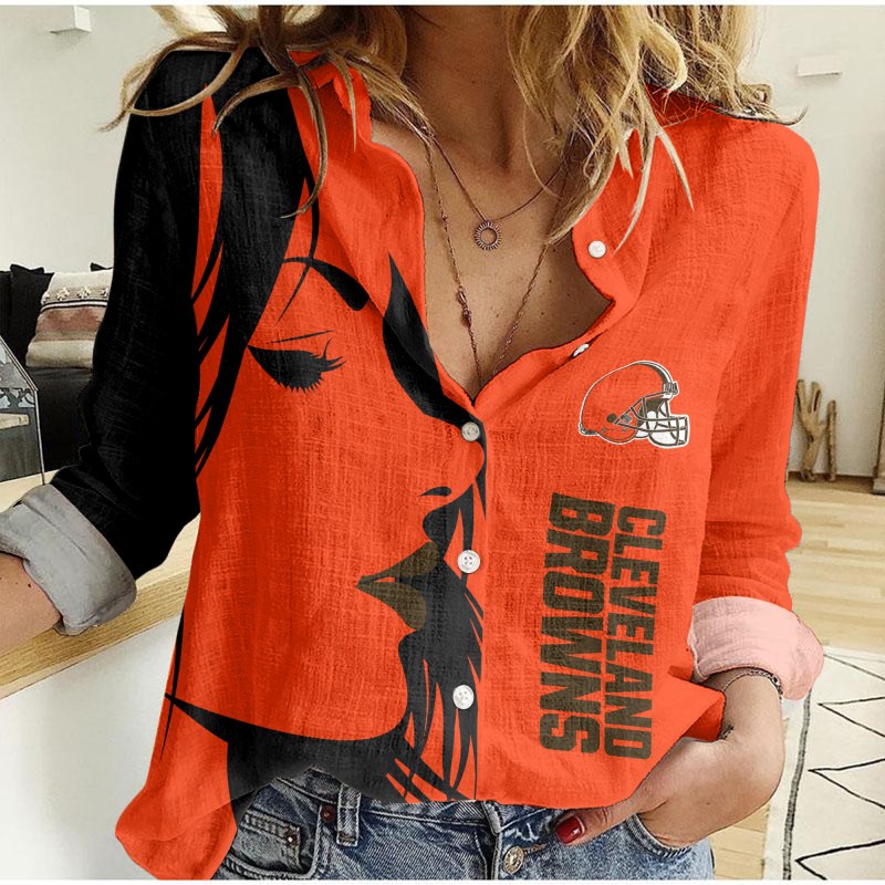 Cleveland Browns Woman Shirt Detail