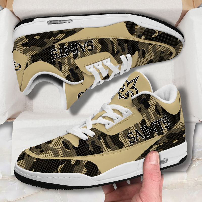 New Orleans Saints JD03 Genuine Leather Shoes
