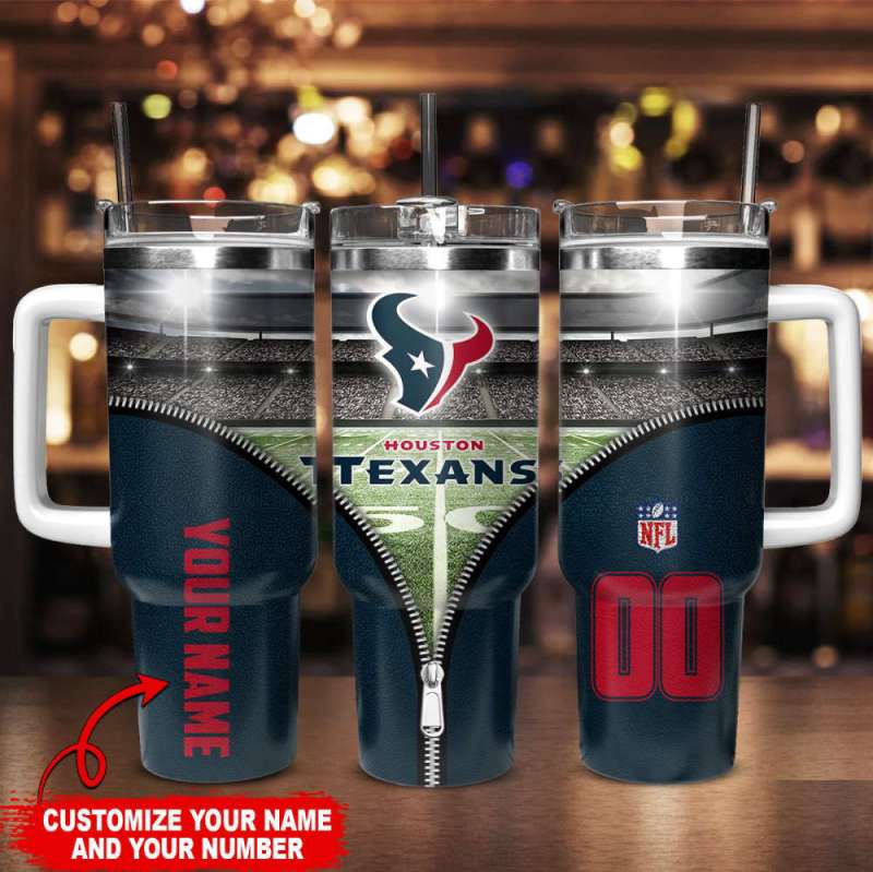 Houston Texans NFL Tumbler Side View