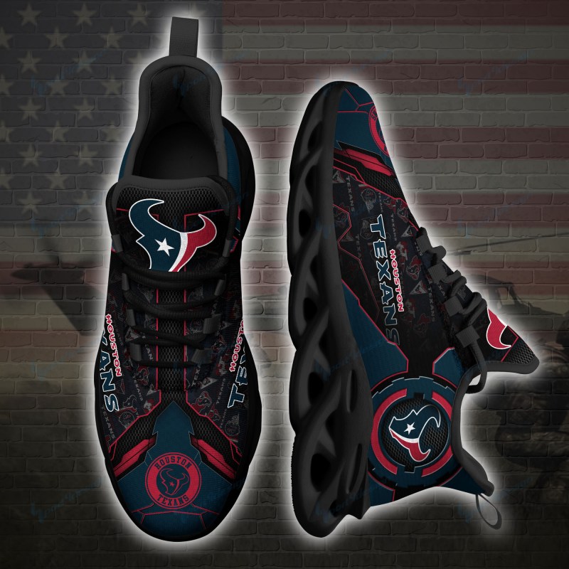 Houston Texans Sneakers Back View