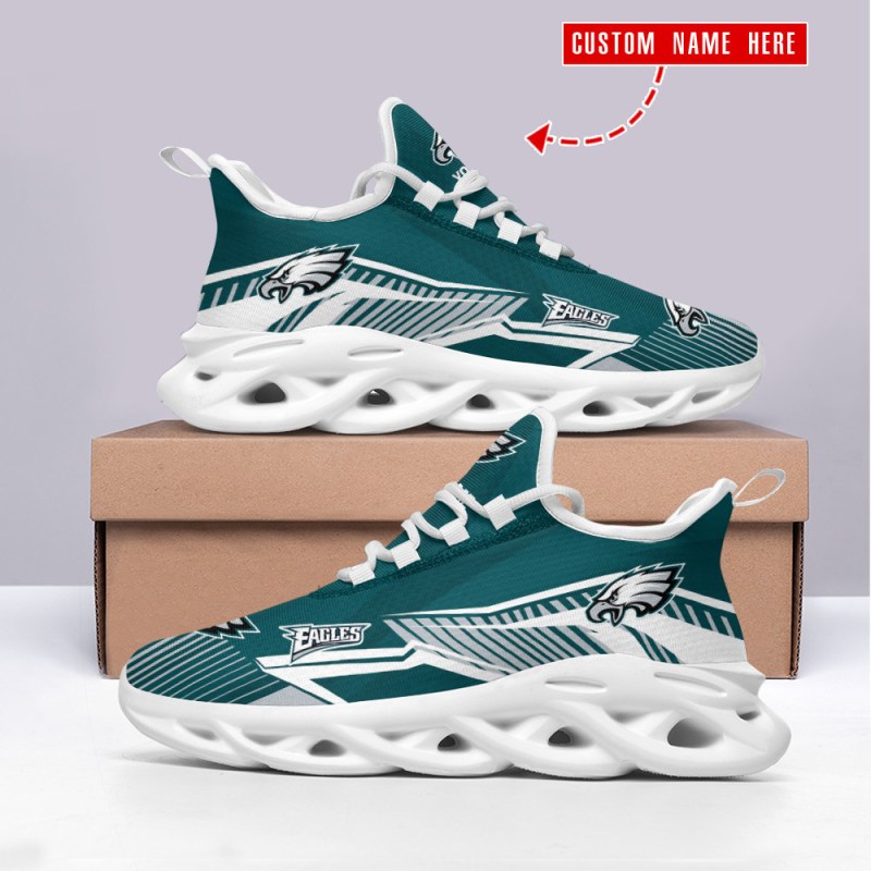 Philadelphia Eagles Personalized Yezy Running Sneakers
