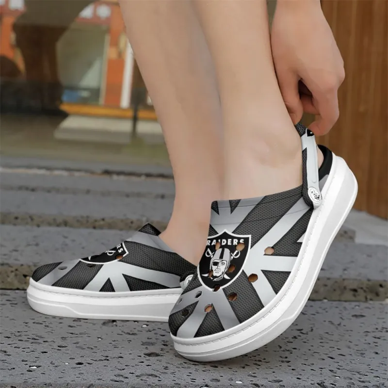 Las Vegas Raiders Clog