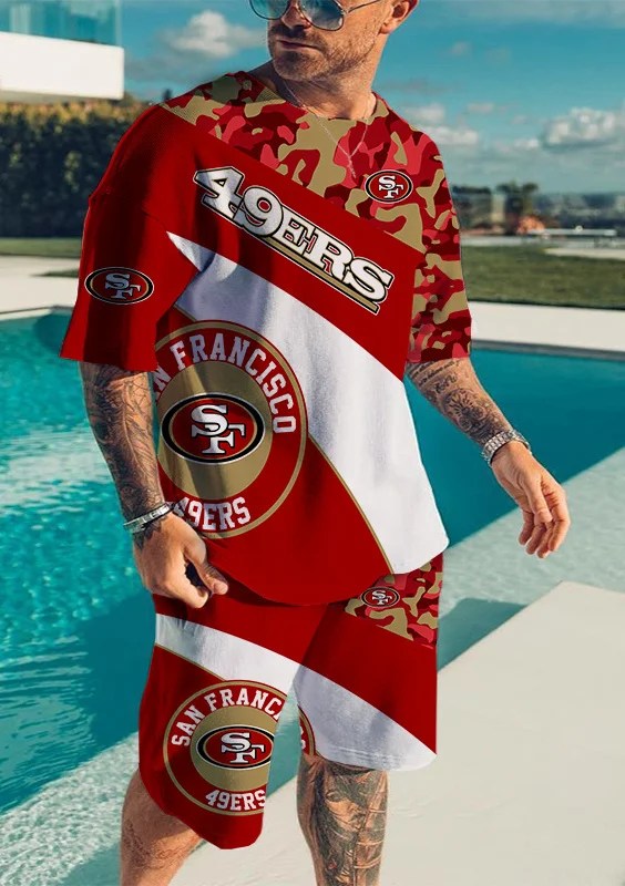 San Francisco 49ers T-shirt and Shorts