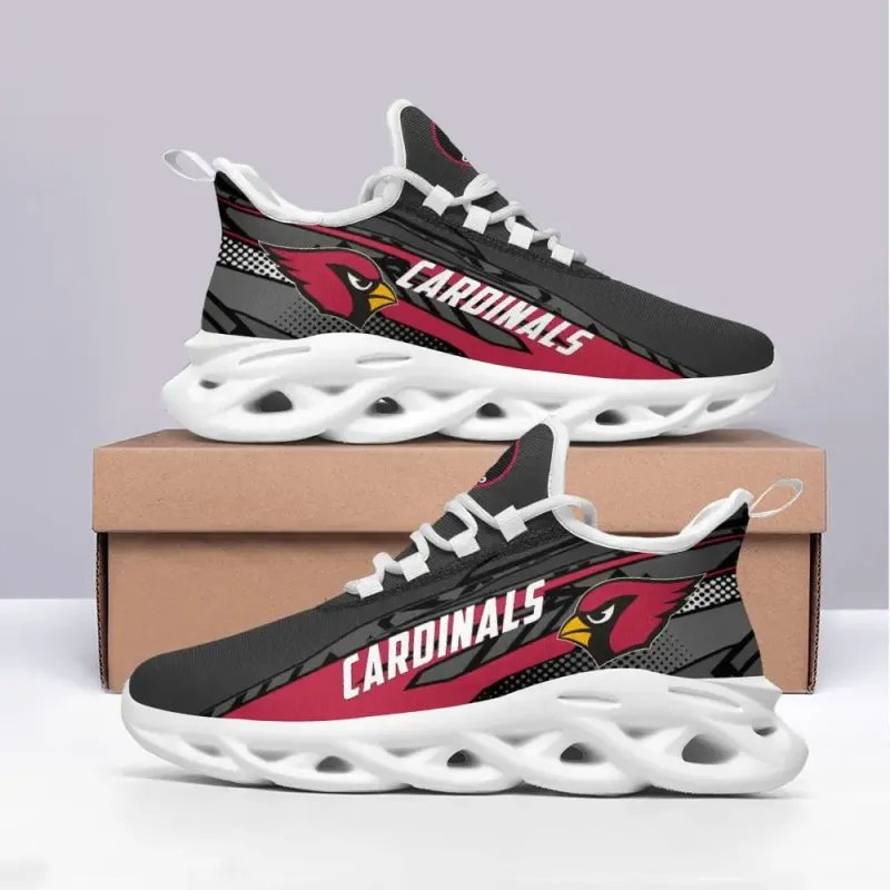 Arizona Cardinals Yezy Running Sneakers Side View