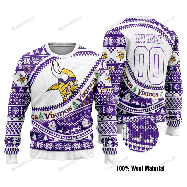 Minnesota Vikings Woolen Sweater