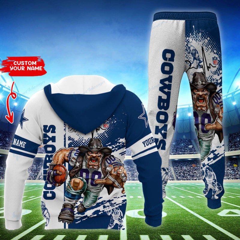 Dallas Cowboys Hoodie and Jogger Set Image 2