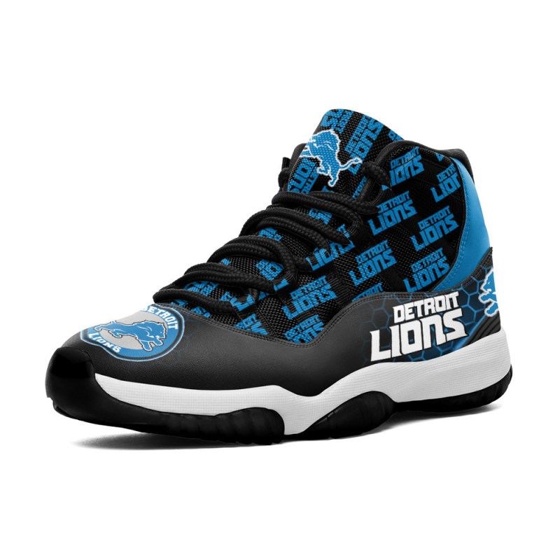 Detroit Lions AJD11 Sneakers Side