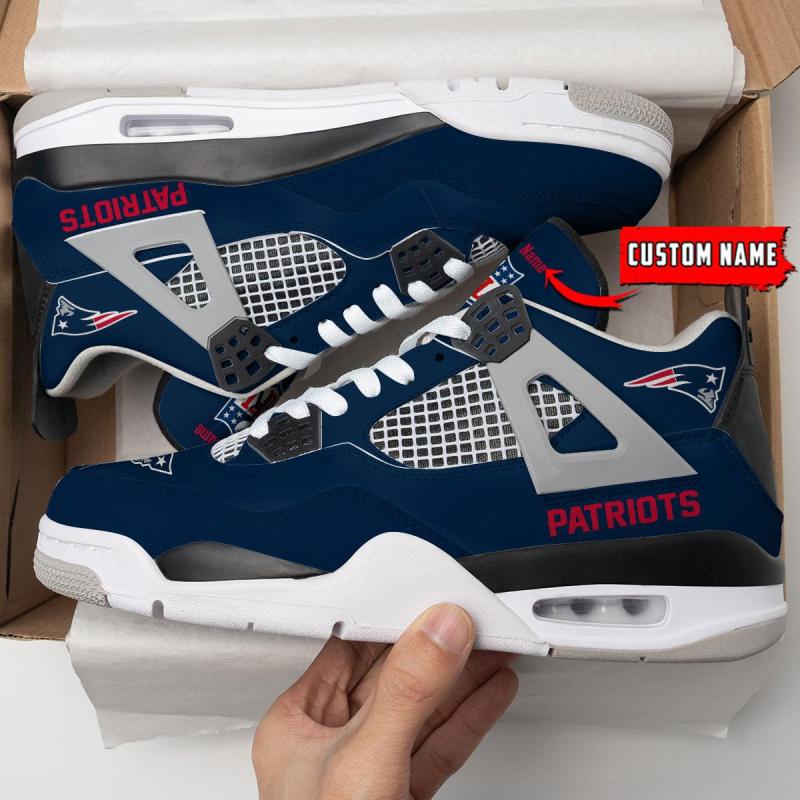 New England Patriots AJ4 Sneaker