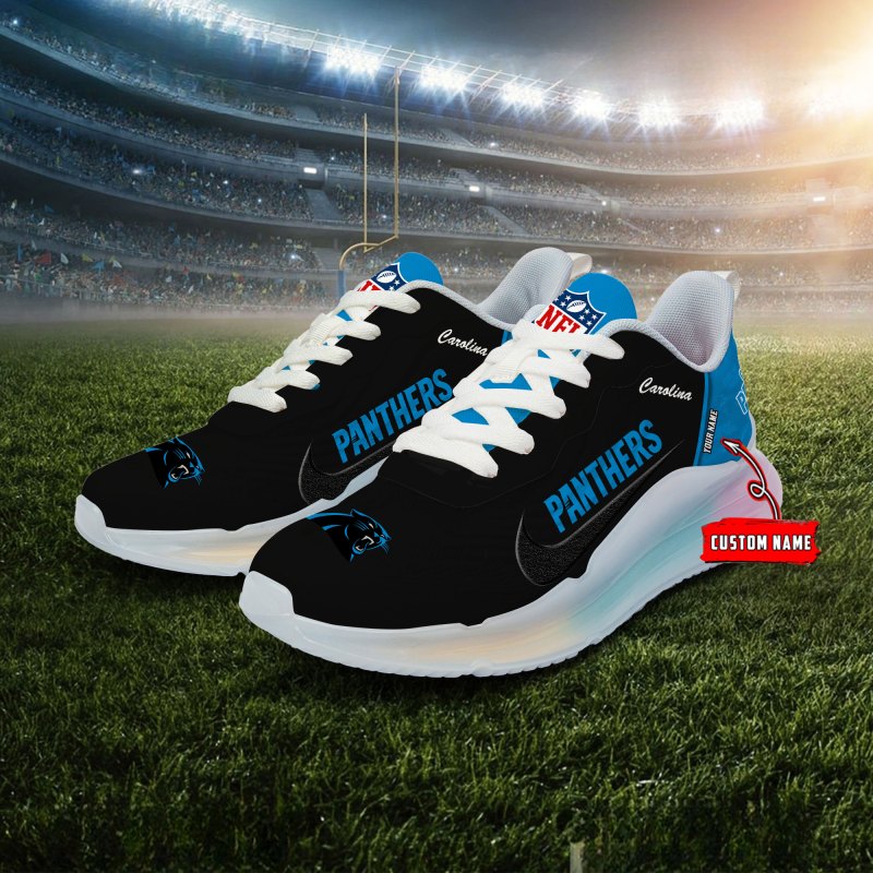 Carolina Panthers Rainbow Cushion Running Shoes Image 1