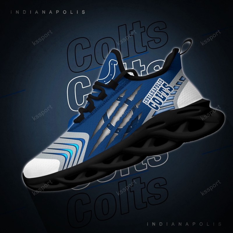 Indianapolis Colts Yezy Running Sneakers