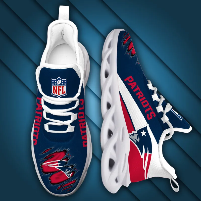New England Patriots Yezy Running Sneakers