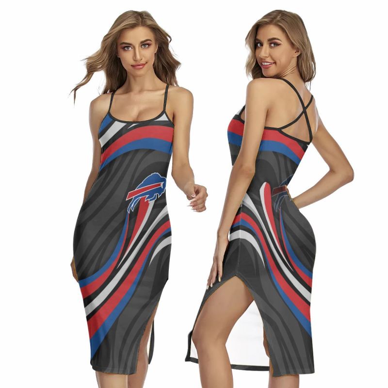 Buffalo Bills Women's Back Cross Cami Dress