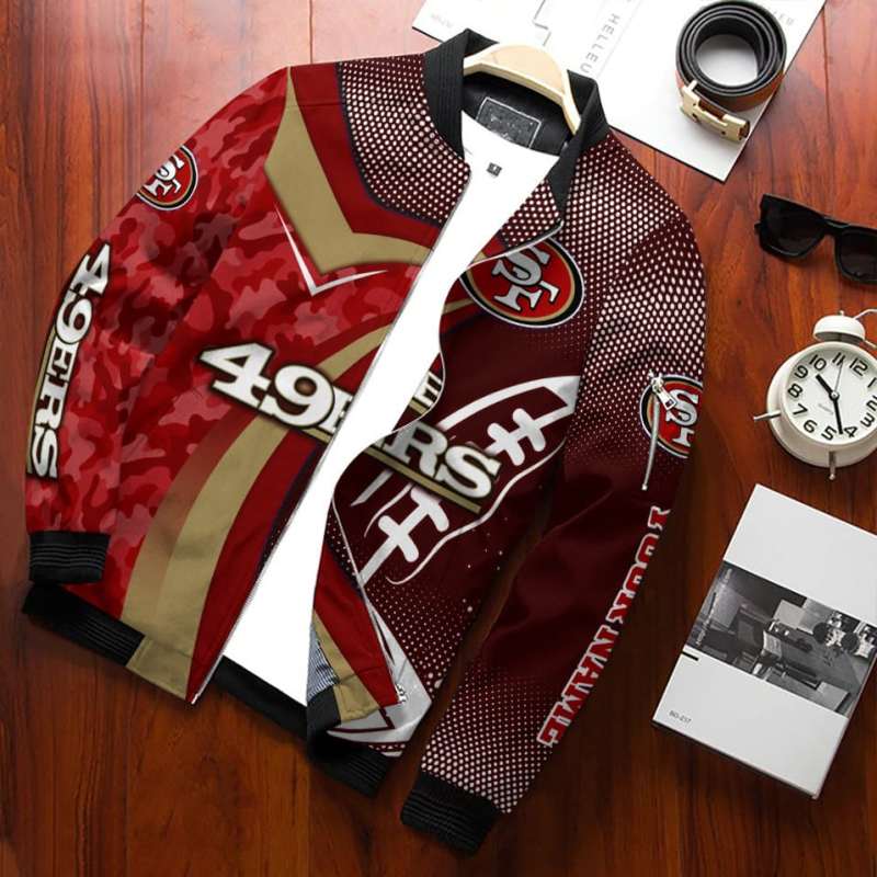 San Francisco 49ers Bomber Jacket Image 2