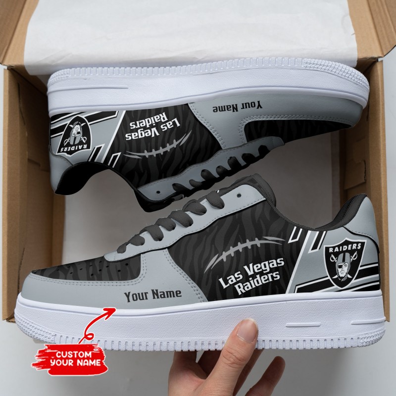 Las Vegas Raiders Personalized AF1 Shoes