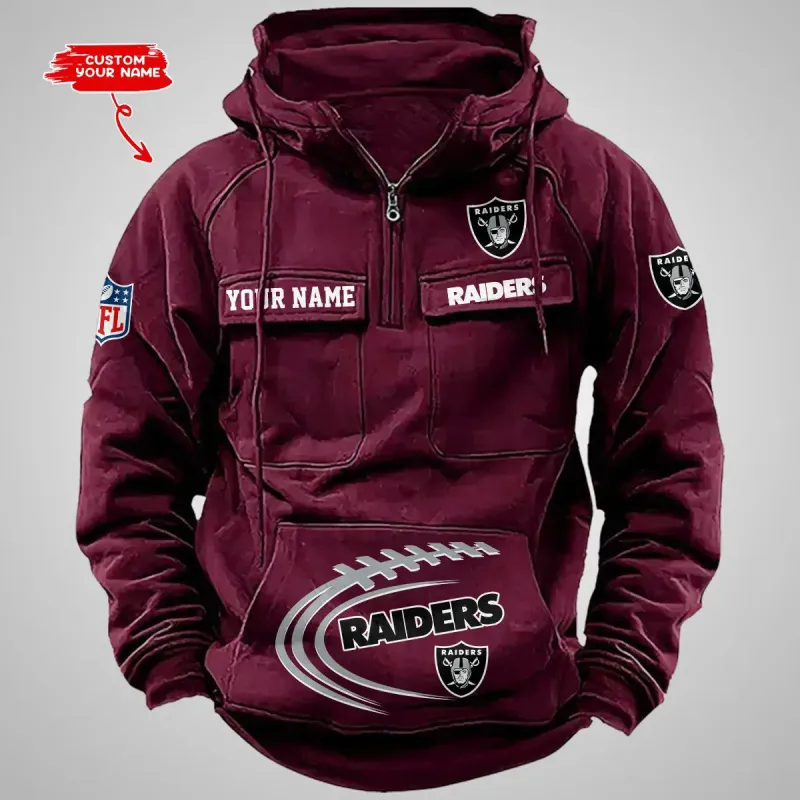 Las Vegas Raiders Hoodie with Pockets