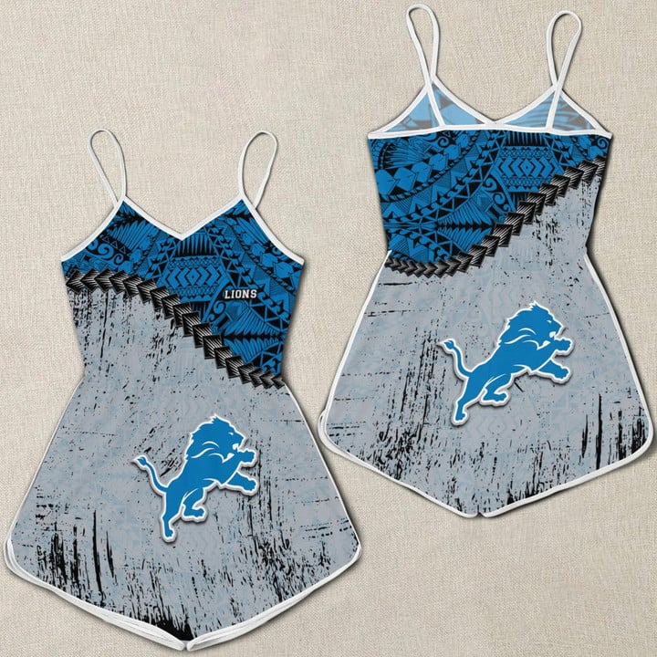 Detroit Lions Women Romper Jumpsuit