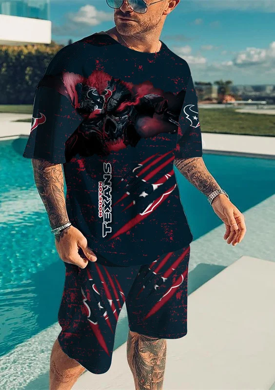 Houston Texans T-Shirt and Shorts