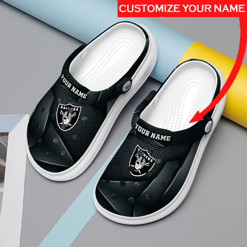 Las Vegas Raiders Fan Gear Clog