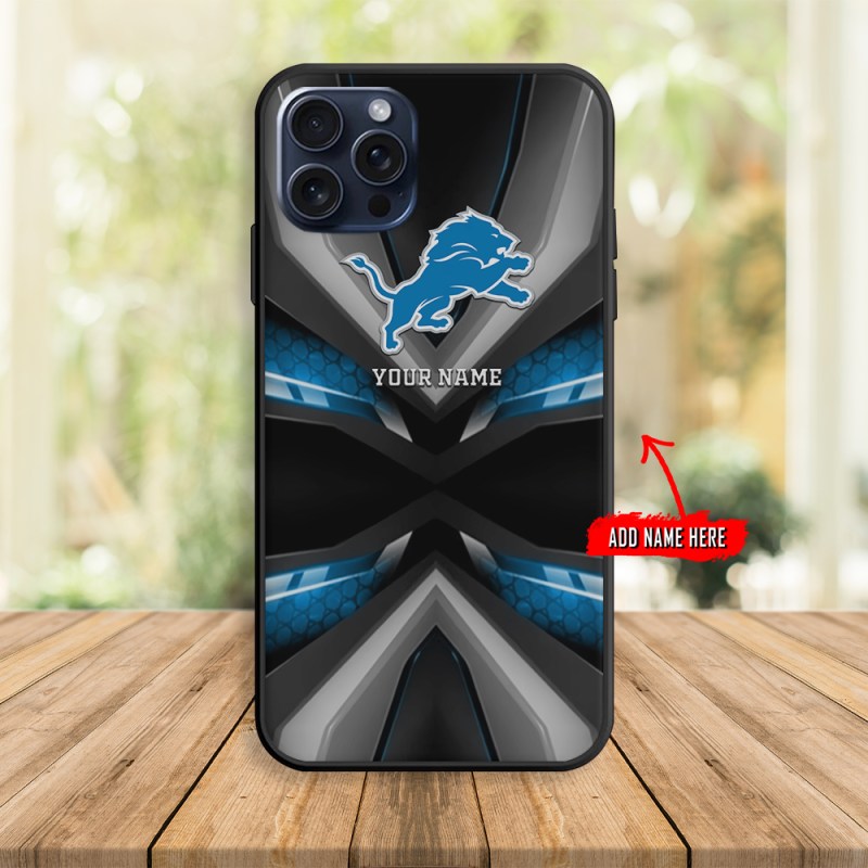 Detroit Lions Personalized Phone Case