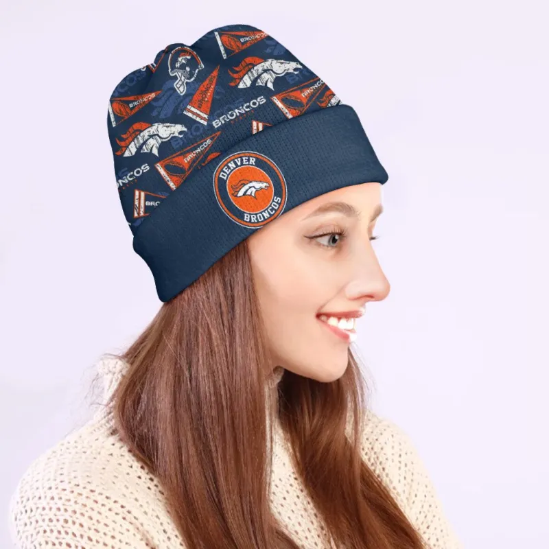 Denver Broncos Wool Beanie