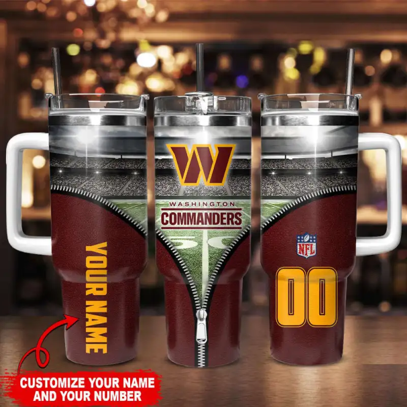Washington Commanders NFL 40oz Stanley Tumbler - Image 2