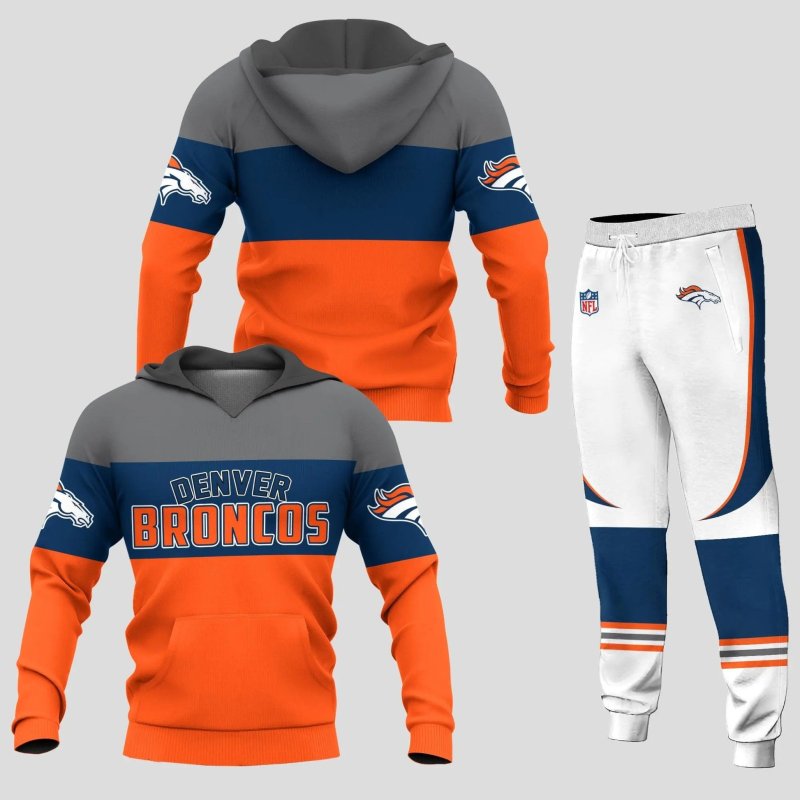 Denver Broncos Hoodie and Joggers