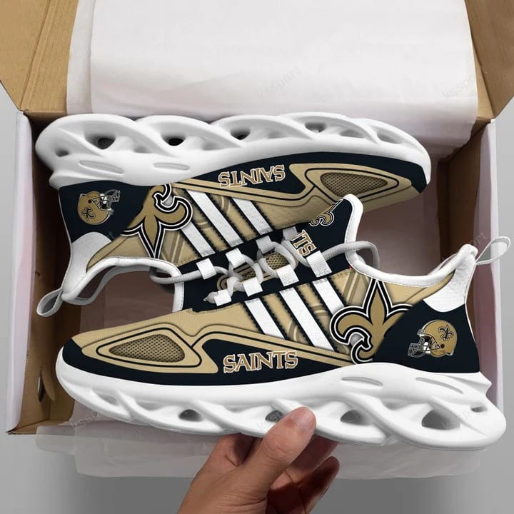 New Orleans Saints Yezy Running Sneakers BG653 Style