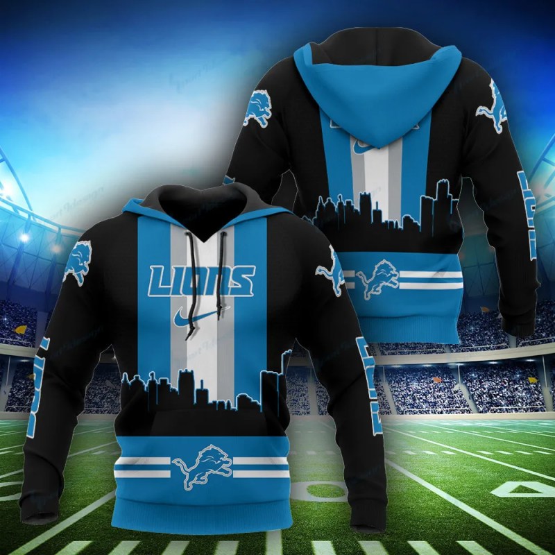 Alternative View - Detroit Lions Hoodie and Jogger Set