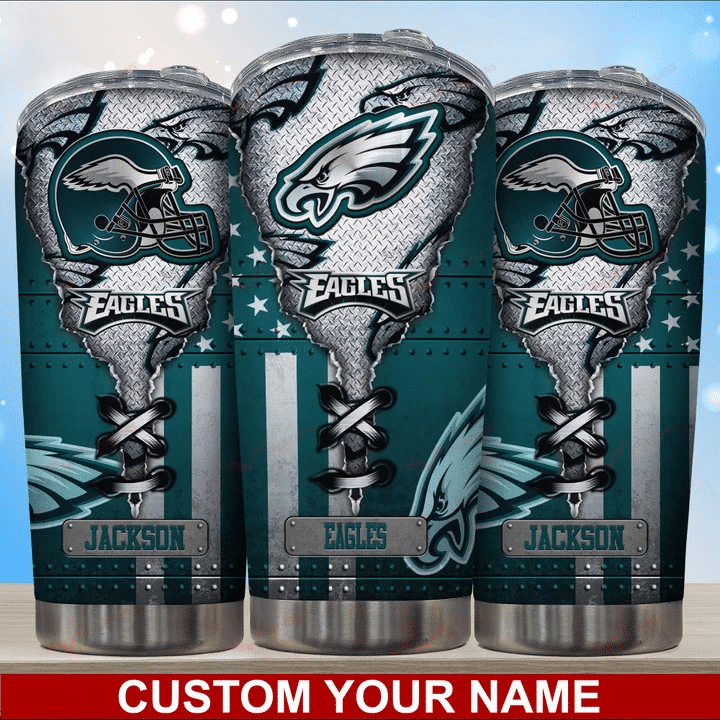 Personalized Philadelphia Eagles Tumbler