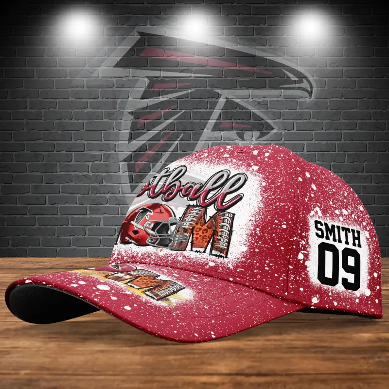 Atlanta Falcons Personalized Classic Cap on Model